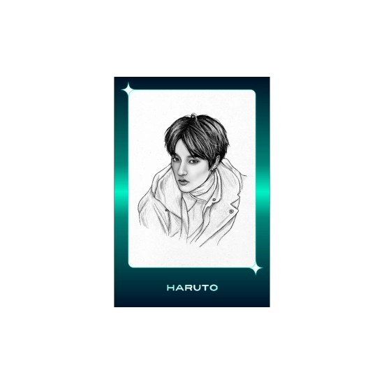 Duża naklejka 3 Rocznica Treasure Makers - Haruto