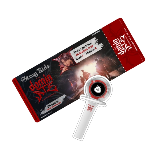 Holograficzna naklejka Stray Kids: The dominATE Experience + BILET GRATIS!