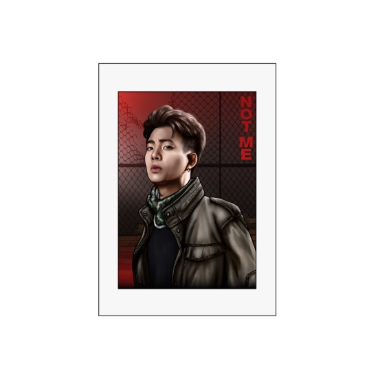 Limitowana Grafika NOT ME - Sean