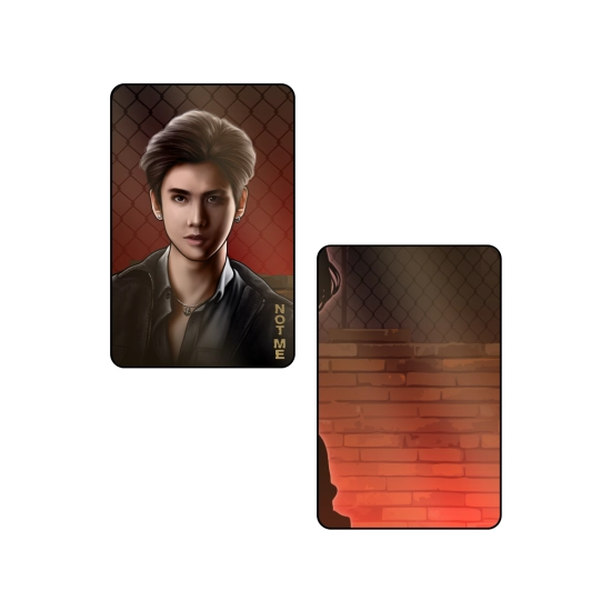 - LIMITOWANA EDYCJA - Metaliczna Karta NOT ME - Tod