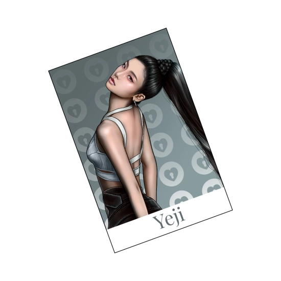 Pocztówka perłowa ITZY - Yeji