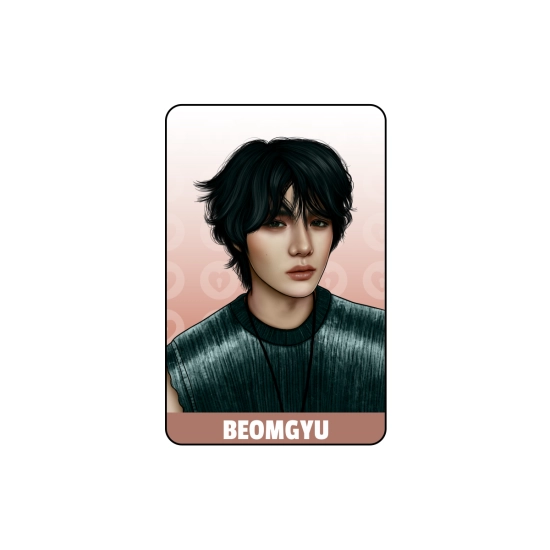 Karta przezroczysta TXT - Beomgyu