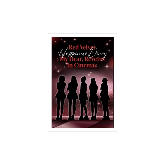 Mini plakat A3 - Red Velvet Happiness Diary: My Dear, ReVe1uv In Cinemas