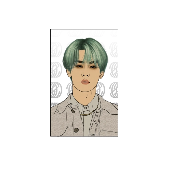 Karta przezroczysta WayV Resonance - Kun