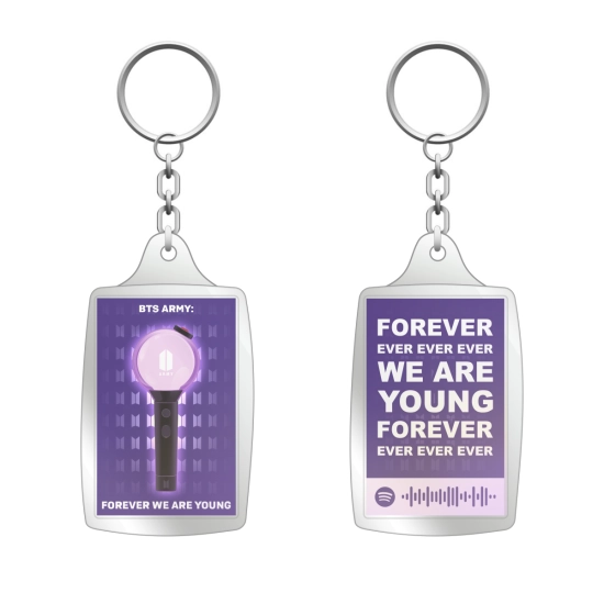 Brelok holograficzny BTS Army: Forever We Are Young