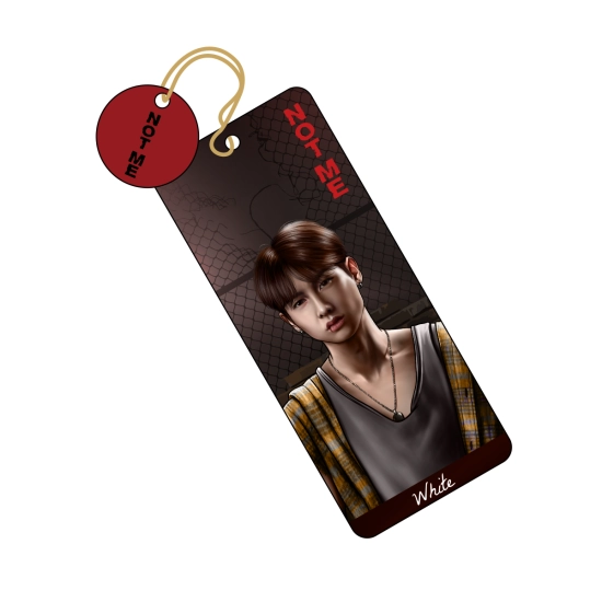 Zakładka do książki NOT ME - White