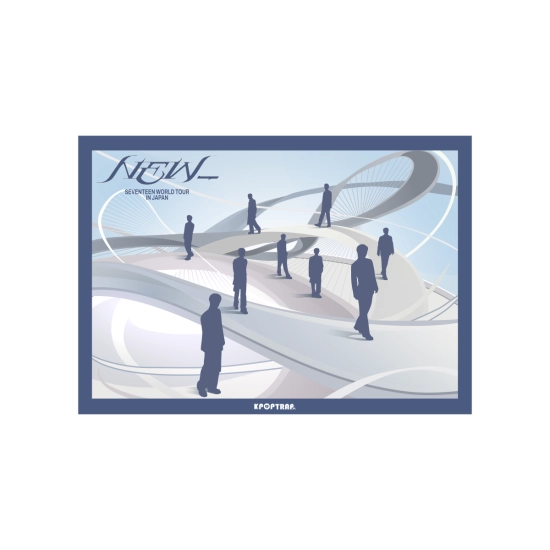Mini plakat A3 - SEVENTEEN WORLD TOUR - NEW_ - IN JAPAN