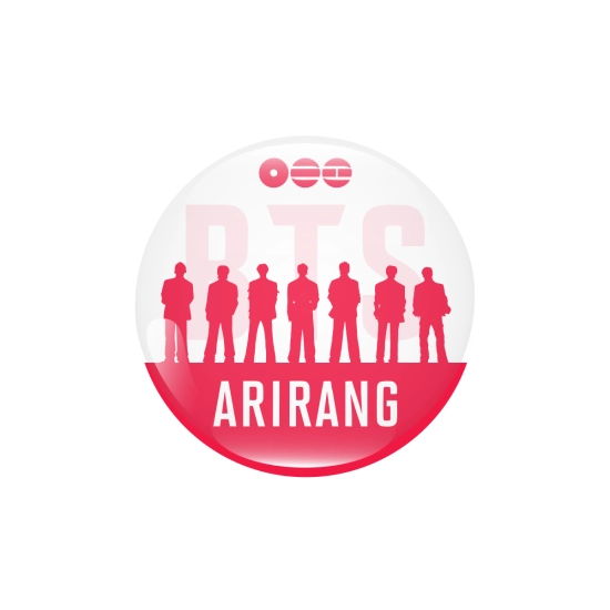 Holograficzna przypinka BTS - ARIRANG (wersja 2)