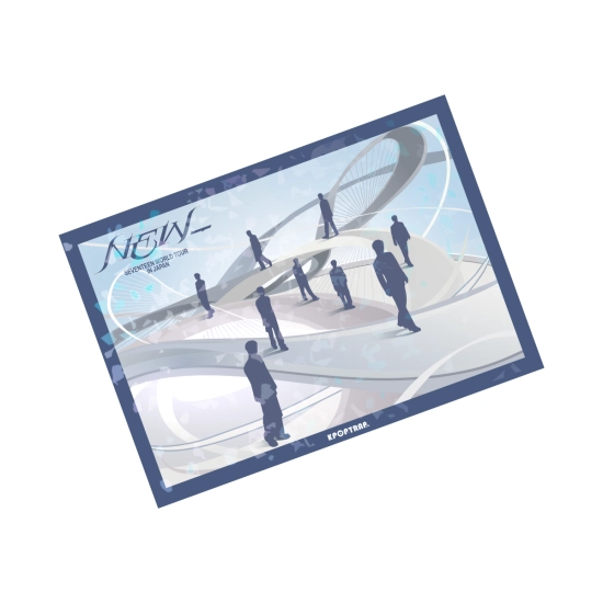 Pocztówka holograficzna SEVENTEEN WORLD TOUR - NEW_ - IN JAPAN