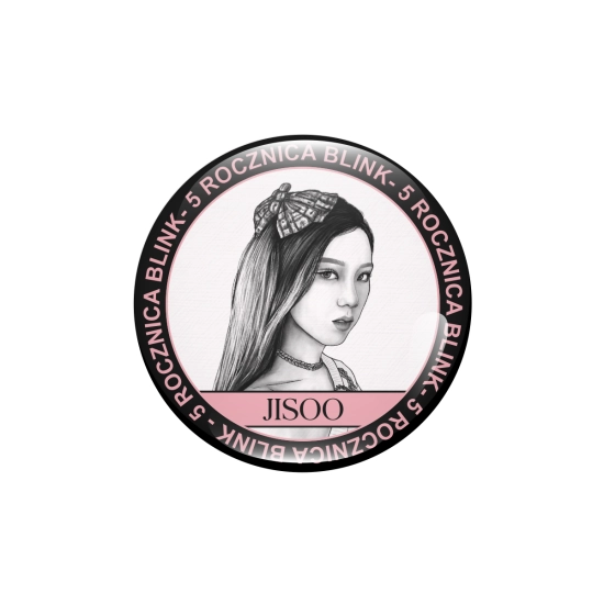 Perłowa przypinka 5 Rocznica BLINK - Jisoo