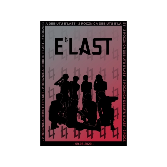 Mini plakat A4 - E'LAST 2 Rocznica Debiutu