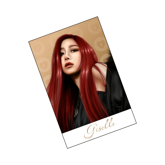 Pocztówka perłowa aespa - Giselle