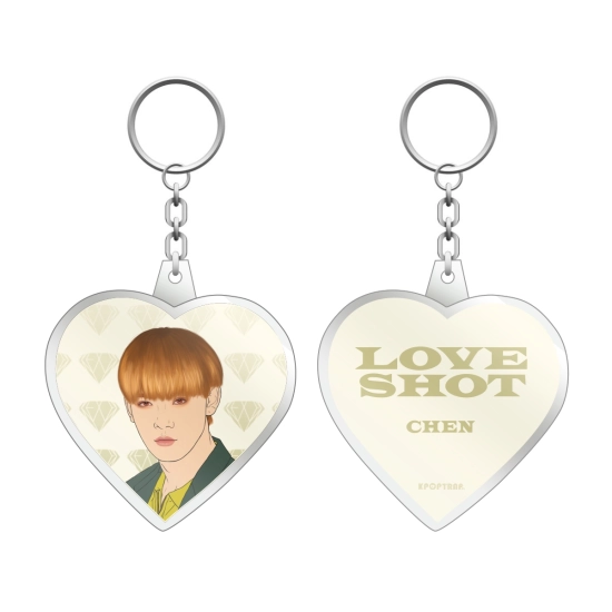 Brelok serce EXO Love Shot - Chen
