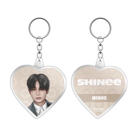 Brelok serce SHINee - Minho