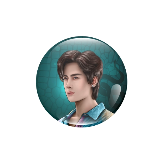 Perłowa przypinka Revenged Love - Guo Chengyu