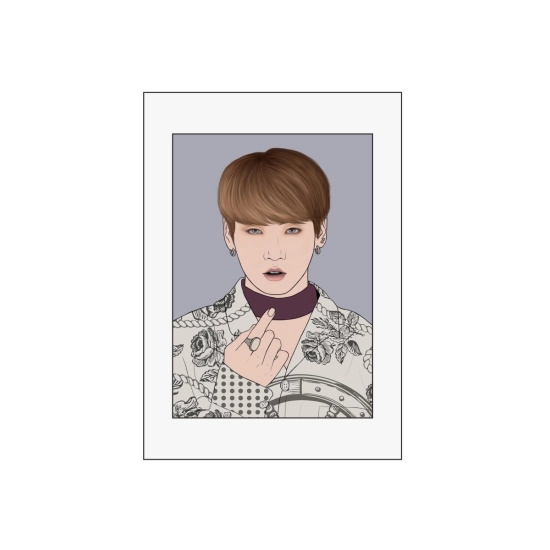 Limitowana Grafika - BTS Blood Sweat & Tears - Jung Kook