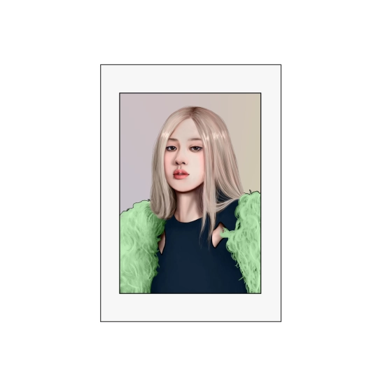 Limitowana Grafika BLACKPINK - Rosé