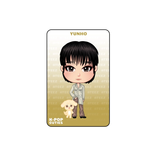 Karta przezroczysta ATEEZ (GOLDEN HOUR PART 1) - YUNHO