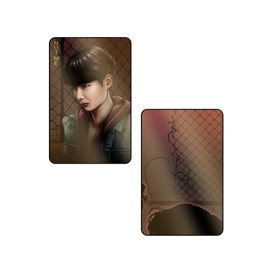 - LIMITOWANA EDYCJA - Metaliczna Karta NOT ME - Black