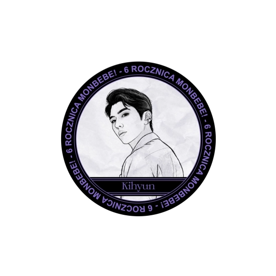 Naklejka 6 Rocznica Monbebe - Kihyun