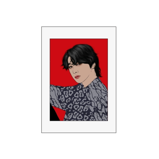 Limitowana Grafika - Monsta X FATAL LOVE - Hyungwon