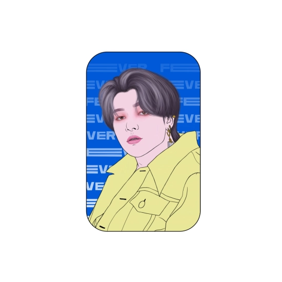 Naklejka ATEEZ ZERO : FEVER -  Wooyoung