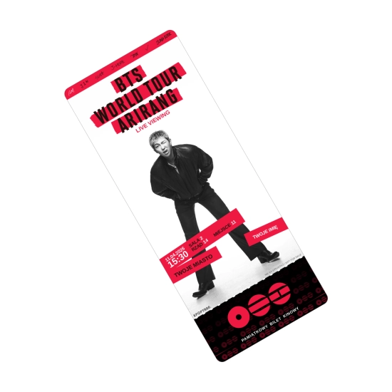 PAMIĄTKOWY BILET - BTS World Tour ‘ARIRANG’: Live Viewing