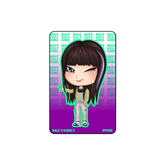 Karta przezroczysta SKZ FAMILY - Innie