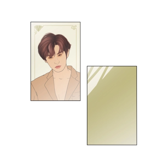 - LIMITOWANA EDYCJA - Metaliczna Karta EXO Love Shot -  Chanyeol