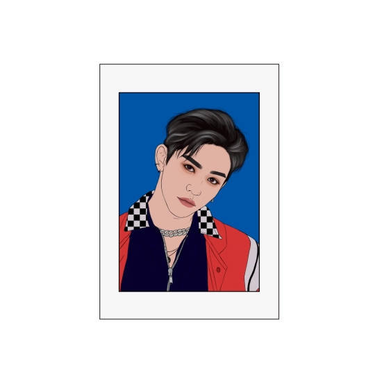 Limitowana Grafika - SuperM 100 - Lucas