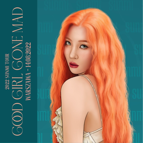 Limitowany Box Sunmi - Koncert Warszawa (14.08.2022)