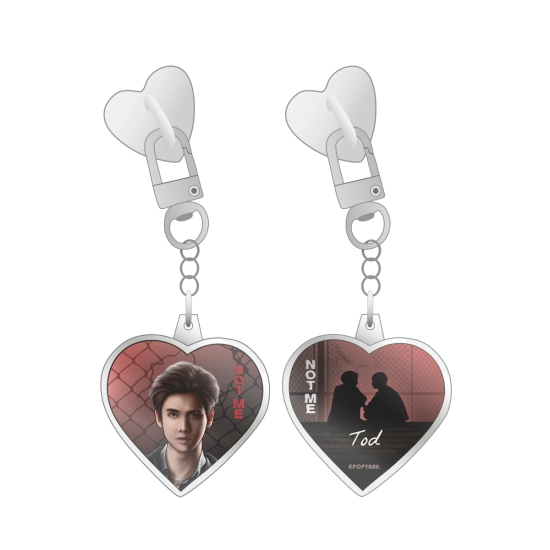 Brelok serce do telefonu NOT ME - Tod