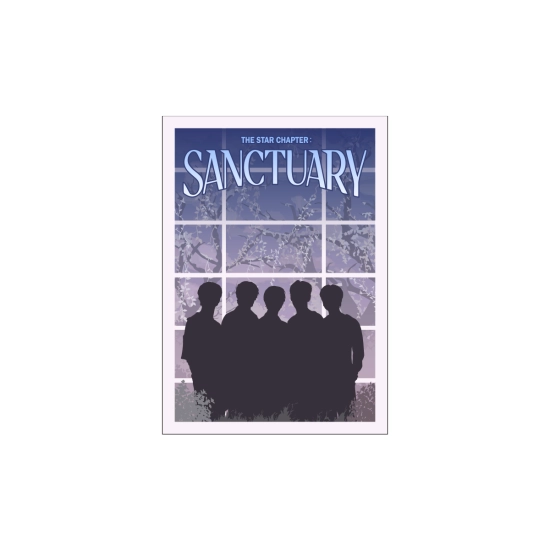 Mini plakat A3 TXT- Sanctuary