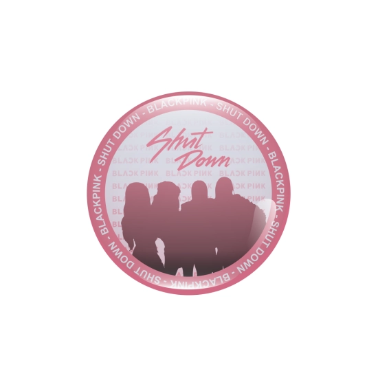 Perłowa przypinka BLACKPINK - Shut Down