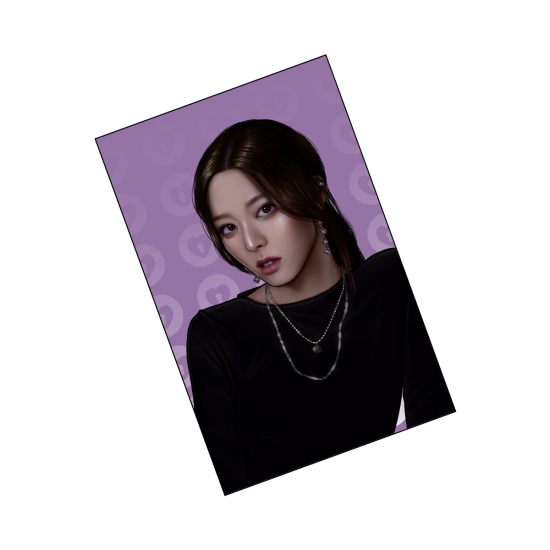 Perłowa pocztówka ITZY - Yuna