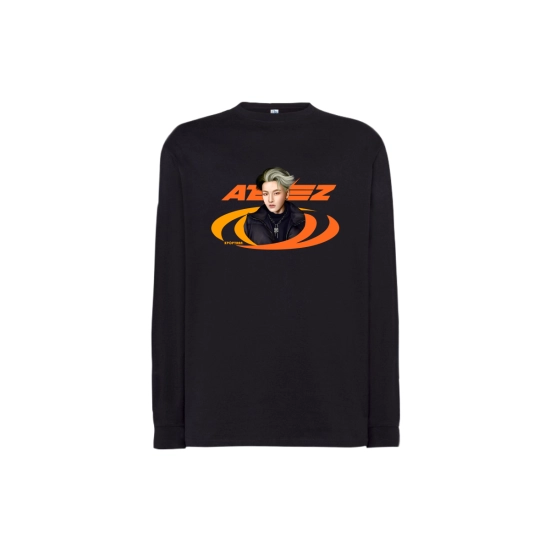 Koszulka z długim rękawem ATEEZ THE WORLD : MOVEMENT - Hongjoong