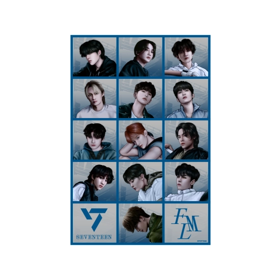 Plakat SEVENTEEN - FML (format XXL - 60x90 cm)