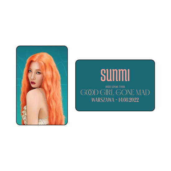 Perłowa karta Sunmi - Koncert Warszawa (14.08.2022)