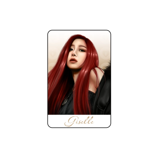 Karta przezroczysta aespa - Giselle