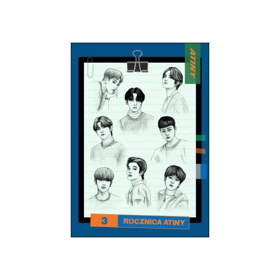 Mini plakat A4 - 3 Rocznica ATINY