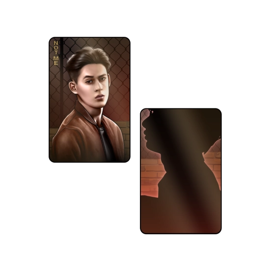 - LIMITOWANA EDYCJA - Metaliczna Karta NOT ME - Dan