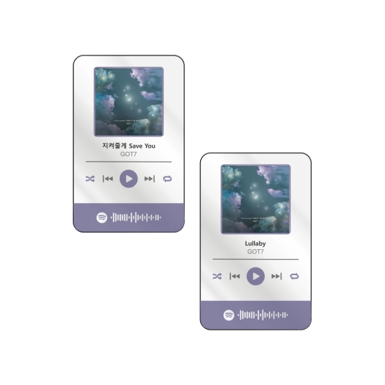 Karta muzyczna GOT7 - &Me Edition