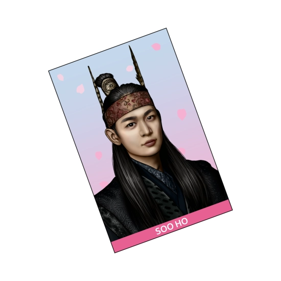 Perłowa pocztówka Hwarang - Soo Ho