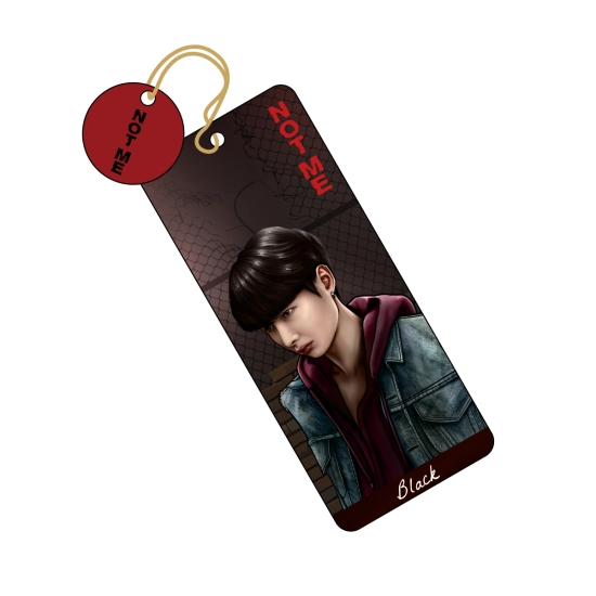 Zakładka do książki NOT ME - Black