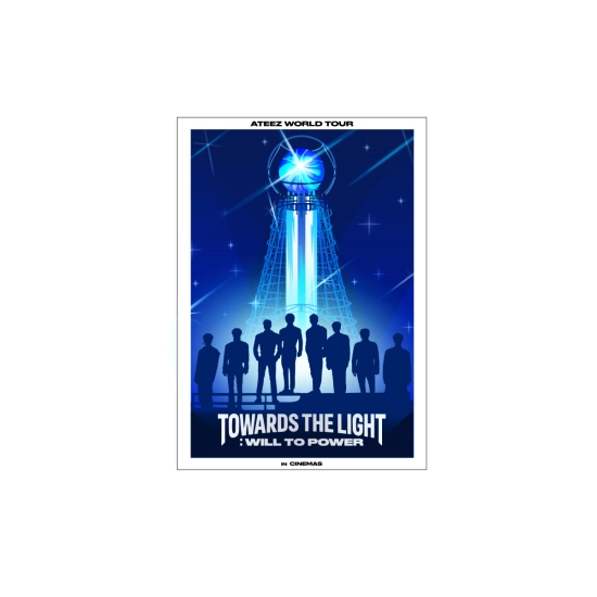 Mini plakat A3 - ATEEZ [TOWARDS THE LIGHT: WILL TO POWER] IN CINEMAS