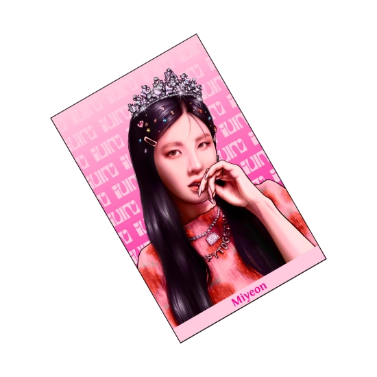 Perłowa pocztówka (G)I-DLE I feel - Miyeon