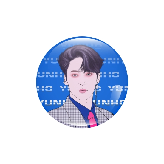 Perłowa przypinka ATEEZ ZERO : FEVER -  Yunho