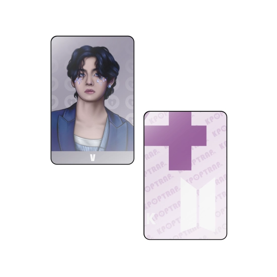 - LIMITOWANA EDYCJA - Metaliczna Karta BTS - V