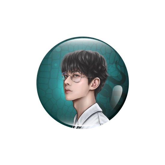 Perłowa przypinka Revenged Love - Jiang Xiaoshuai