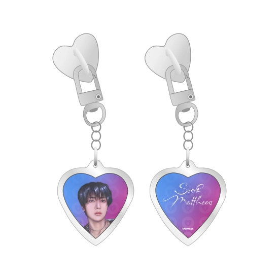 Brelok serce do telefonu ZEROBASEONE - Seok Matthew